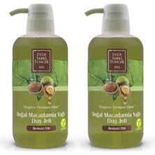 TeknoKapsül Doğal Macadamia Yağlı Duş Jeli 600 ml x 2