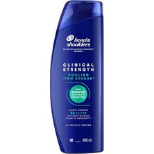 TeknoKapsül &shoulders Clinical Strength Cooling Itch Rescue Kaşıntı Karşıtı Şampuan 400 ml