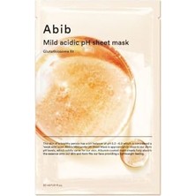 TeknoKapsül Abib Mild Acidic Ph Sheet Mask Glutathiosome - Aydınlatıcı C Vitamini & Kafein Maskesi
