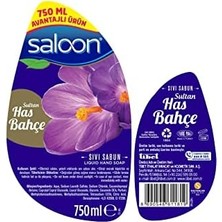 TeknoKapsül Saloon Sivi Sabun Sultan Has Bahçe 750 ml