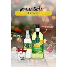 TeknoKapsül Kolonya 150 Ml, Sıvı Sabun 500 ml Çeşme Limonu Rosie Hediye