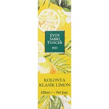 TeknoKapsül Limon Kolonyasi 200 ml Silindir Pet Şişe 1 Paket (1 x 200 Ml) (2 Paketi)