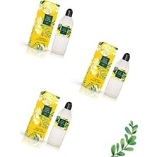TeknoKapsül Klasik Limon Kolonyası 80 Derece Pet Şişe 400 ml x 3