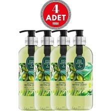 TeknoKapsül Ayvalık Zeytin Çiçeği Sıvı Sabun 500 ml x 4 Adet