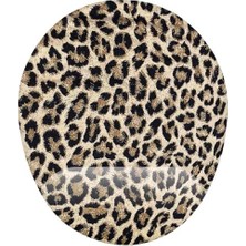 TeknoKapsül Leopar Desenli Bilek Destekli Mouse Pad