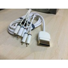 TeknoKapsül Ekstra Kaliteli 2 Metre 360 x Box Component Kablo 5 Rca Lale