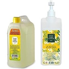 TeknoKapsül Klasik Limon Kolonyası Sprey Başlıklı Yedek Şişe 1 Litre