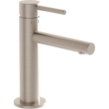 TeknoKapsül Origin A4255634 Lavabo Bataryası, Fırçalı Nikel