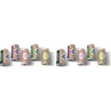 TeknoKapsül M-Pets Poo Dışkı Poşeti 15 Yaprak Naturel 30'lu Paket (2 Paketi)
