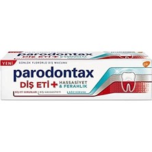TeknoKapsül Parodontax Eti + Hassasiyet & Ferahlık Macunu 75 ml