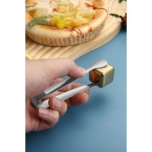TeknoKapsül 304 Çelik 6 Adet Mini Silver 11 Cm. Buz Maşası CIN624BY-6