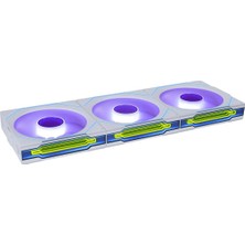 TeknoKapsül Li Uni Fan Sl-Infinity Wireless Rgb Kasa Fanı Beyaz 3X120MM
