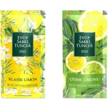 TeknoKapsül Kolonyalı Mendil Klasik Limon Çeşme Limonu 150 'li Paket