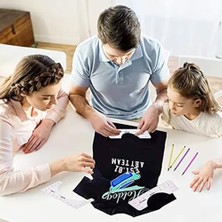 TeknoKapsül 4 Adet Tişört, Hizalama Cetveli, Şablonlar, Cetvel, Tasarım, Dikiş Aksesuarı, Şeffaf Kılavuz Cetvel