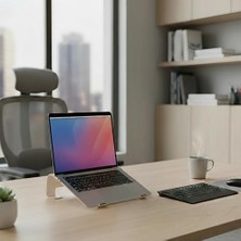 TeknoKapsül Prexua Fixer Laptop Standı - Notebook Yükseltici Altlık - Metal