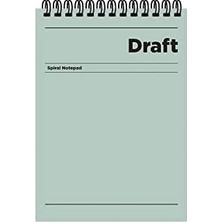 TeknoKapsül A5 Çizgili Bloknot Draft - Yeşil