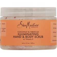 TeknoKapsül Shea Moisture Aydınlatıcı El Vücut Fırçaları Donuk Cilt Hindistan Cevizi Ebegümeci Zalimsiz C