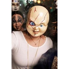TeknoKapsül Bayramı Halloween Chucky Temalı Maske