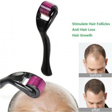 TeknoKapsül Moddestore Dermaroller 0,5 mm 540 Titanyum Iğne Cilt Bakımı, Yüz Kırışıklıkları Için Saç Dökülmesi,