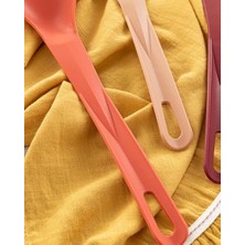 TeknoKapsül Mix Me Plastik 3 Parça Servis Seti 32 cm Kırmızı
