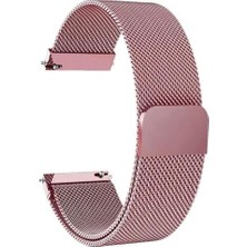 TeknoKapsül - Pace 1-2 / Gtr/lite / 2 / 2e 47MM Kordon Milano Loop Kordon - Pembe