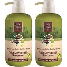 TeknoKapsül Doğal Zeytinyağlı Şampuan 600 ml Pet Şişe x 2 Adet
