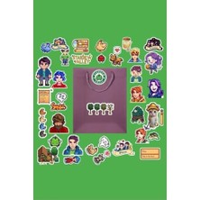TeknoKapsül Stardew Valley Paketi/bullet Journal Defter Çıkartma Ajanda Laptop Etiket, 4687435476874