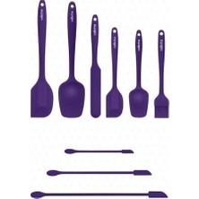 TeknoKapsül VLT1176 Drongo 9'lu Spatula Set Mor