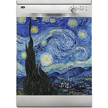 TeknoKapsül Bulaşık Makinesi Kaplama Beyaz Eşya Kaplama The Starry Night