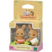 Sylvanian Families Güneşli Tavşan İkizler Figür Seti Renkli İçin Hediyelik 5772