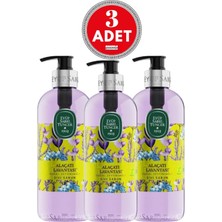 TeknoKapsül Alaçatı Lavantası Doğal Zeytinyağlı Sıvı Sabun 500 ml x 3 Adet