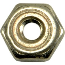 TeknoKapsül 014973190989 Bitmiş Altıgen Somun, 0-80, 40 Parça