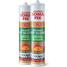 TeknoKapsül SE293 Kırmızı Rtv Silikon 280 gr – Yüksek Dayanıklı, Conta Sızdırmazlık Silikonu