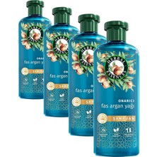 TeknoKapsül Herbal Essences Onarıcı Argan Yağı Şampuan 350ML (4 Paketi)