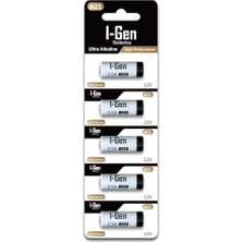 TeknoKapsül 23A Pil 5'li Paket 12V MN21 (A23 / 23A / V23GA / LRV08 / 8LR932)