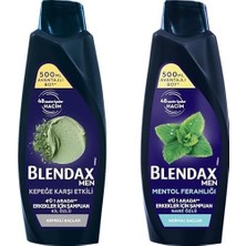 TeknoKapsül Blendax Erkekler Için Kepeğe Karşı Etkili 500 ml Blendax Erkekler Için Mentol Ferahlığı Nane Özl