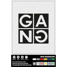 TeknoKapsül Gang Sticker 15 x 15 cm