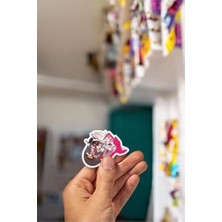 TeknoKapsül Hazbin V4 Paketi/bullet Journal Defter Çıkartma Ajanda Laptop Etiket, 98456857498651