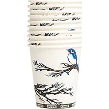 TeknoKapsül Kağıt Bardak, 9 Oz (266 Ml), 10 Adet, Tek Kullanımlık