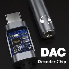 TeknoKapsül Kulaklık Jakı Adaptörü, Yüksek Kaliteli Dijital Ses Çevirici, Usb-C'den 3.5mm Jak Bağlantısı, Geliş