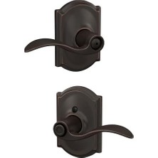 TeknoKapsül F40 Acc 716 Cam Camelot Privacy Lever, Aged Bronze, Ne