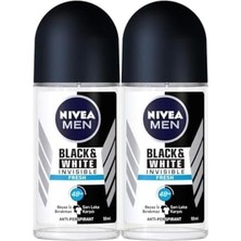 TeknoKapsül Men Erkek Roll On Deodorant & Invisible Fresh, Ter Ter Kokusuna Karşı 48 Saat Anti-Perspirant Ko