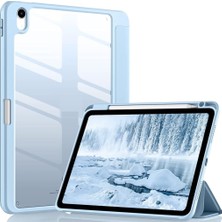 TeknoKapsül Ipad 11.nesil A16 11INÇ/10.NESIL 10.9ınç Kılıf Grafiti Şeffaf Kalem Bölmeli