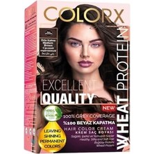 TeknoKapsül Colorx Nouveau 2025/08.33 Karamel 50 ml + 50 ml 2 Li Set Saç Boyası