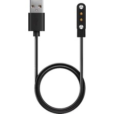 TeknoKapsül Haylou Solar LS05 Akıllı Saat USB Şarj Kablosu Siyah