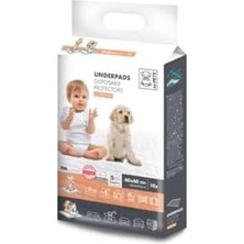 TeknoKapsül M-Pets Underpads Çiş Eğitim Pedi 60X60 cm 10PCS