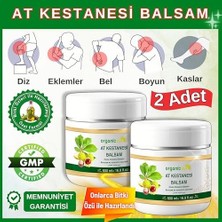 TeknoKapsül At Kestanesi Balsamı Jeli 500 ml x 2 Adet Kas Eklem Besleyici Masaj Kremi
