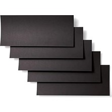 TeknoKapsül 2008869 Joy Eti̇ket Karton Kağit 13.9X33CM 10LU Paket Si̇yah