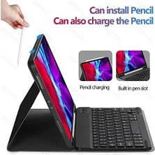 TeknoKapsül Ipad 11 1.nesil Kablosuz Klavyeli Mobax A1980 A2013 A1934 A1979 Siyah