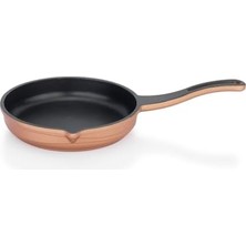 TeknoKapsül Cast Mini Döküm Tencere Seti 5 Parça-Rosegold